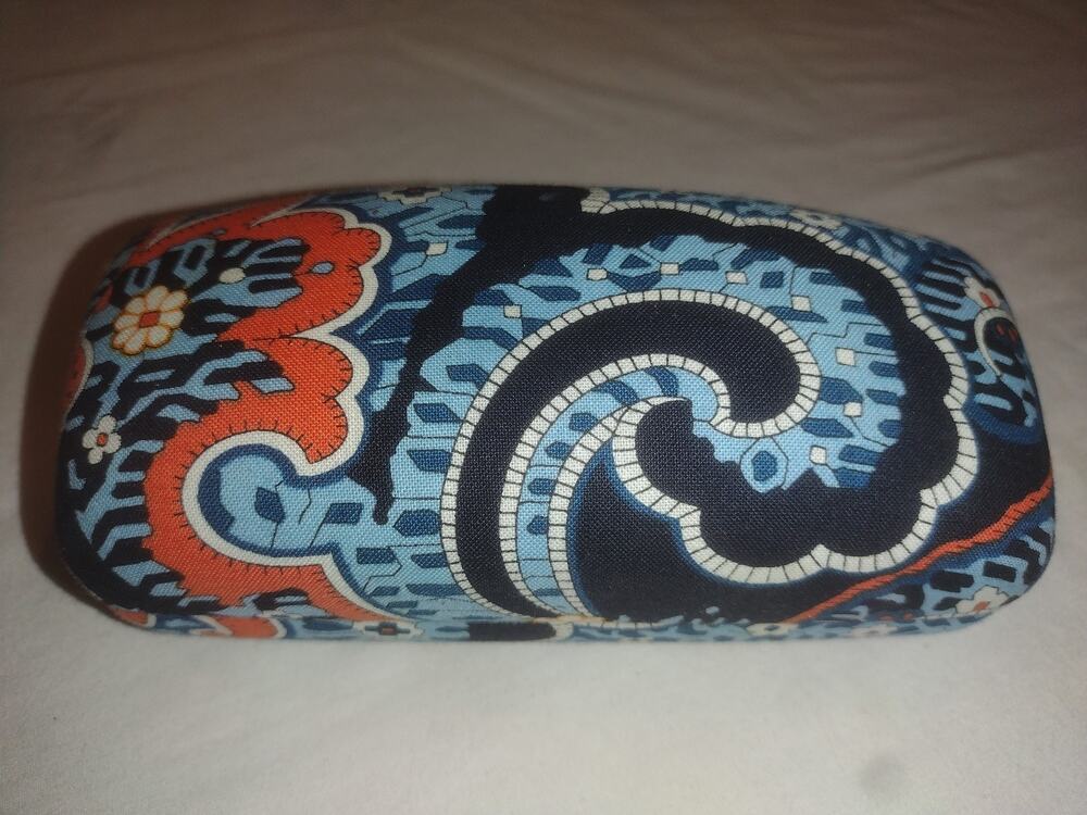 VERA BRADLEY ~ Hard Shell Sunglass Eye Glass Clam Shell Case ~ MARRAKESH pattern